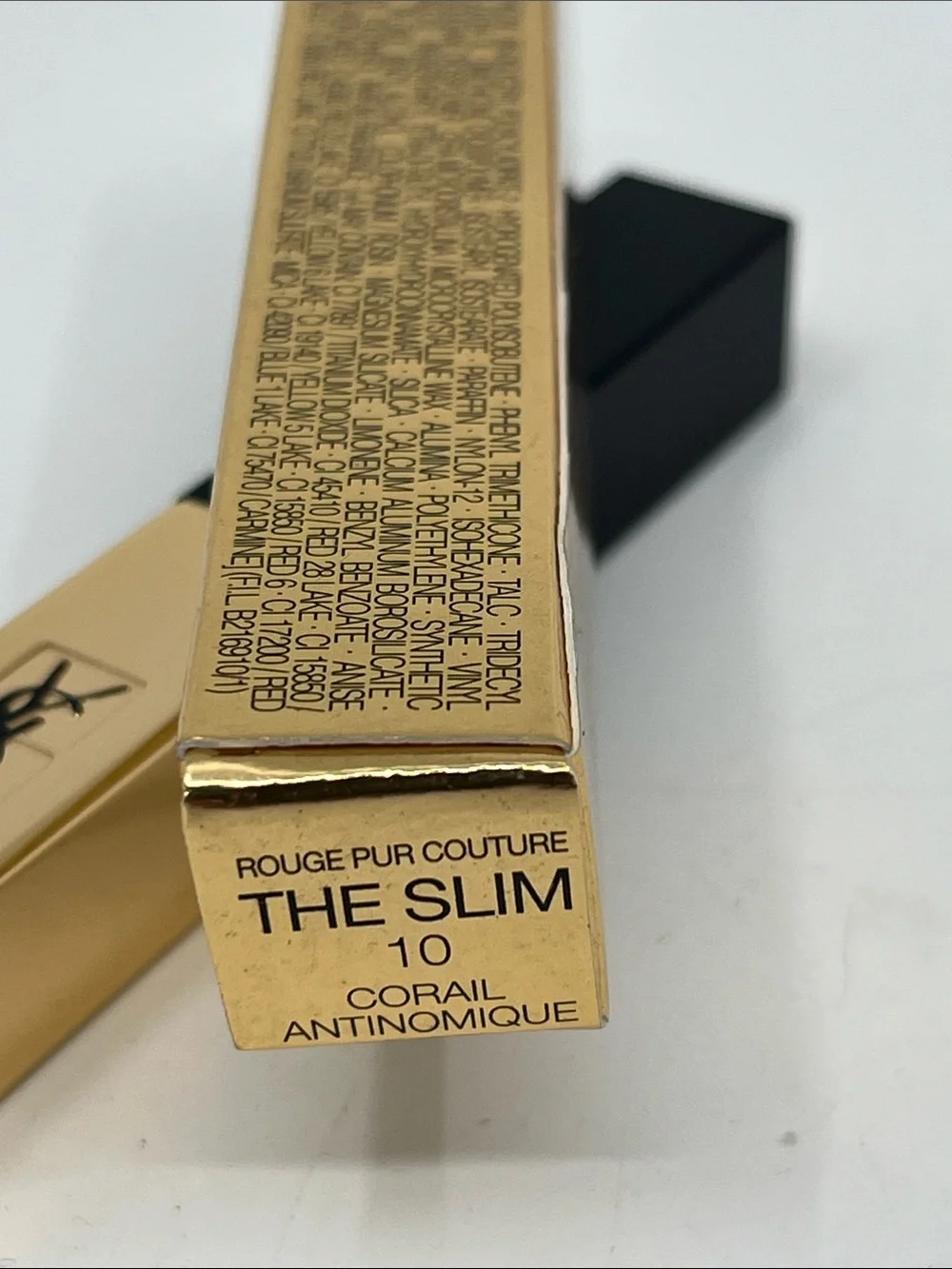 Yves Saint Laurent The Slim Leather-Matte 10 Corail Atinomique Lipstick Coral